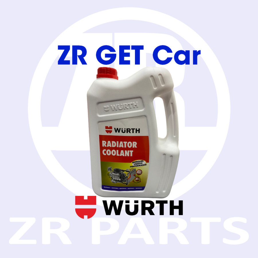 Air Radiator Coolant Wurth Merah 5L Anti Karat