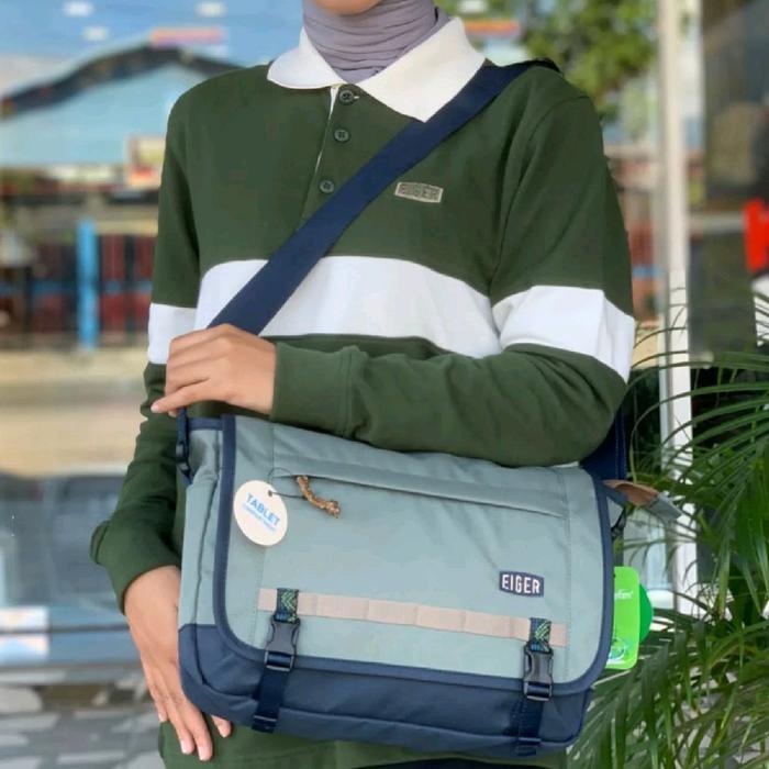 Eiger DERAIL 2.0 SHOULDER Shoulderbag Tas Selempang Pria Original Eiger - Grey