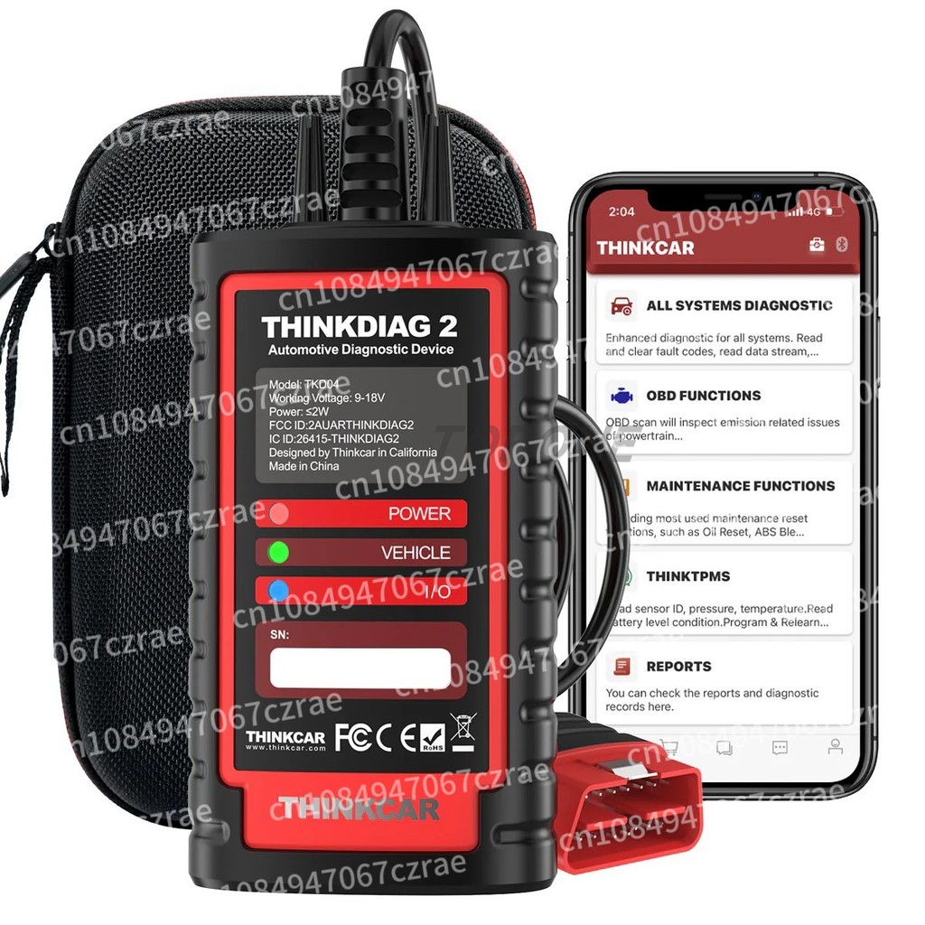 Thinkdiag2 OBD2 Scanner + 16 Resets/Ediag plus/Thinkdiag/Thinkdiag Mini
