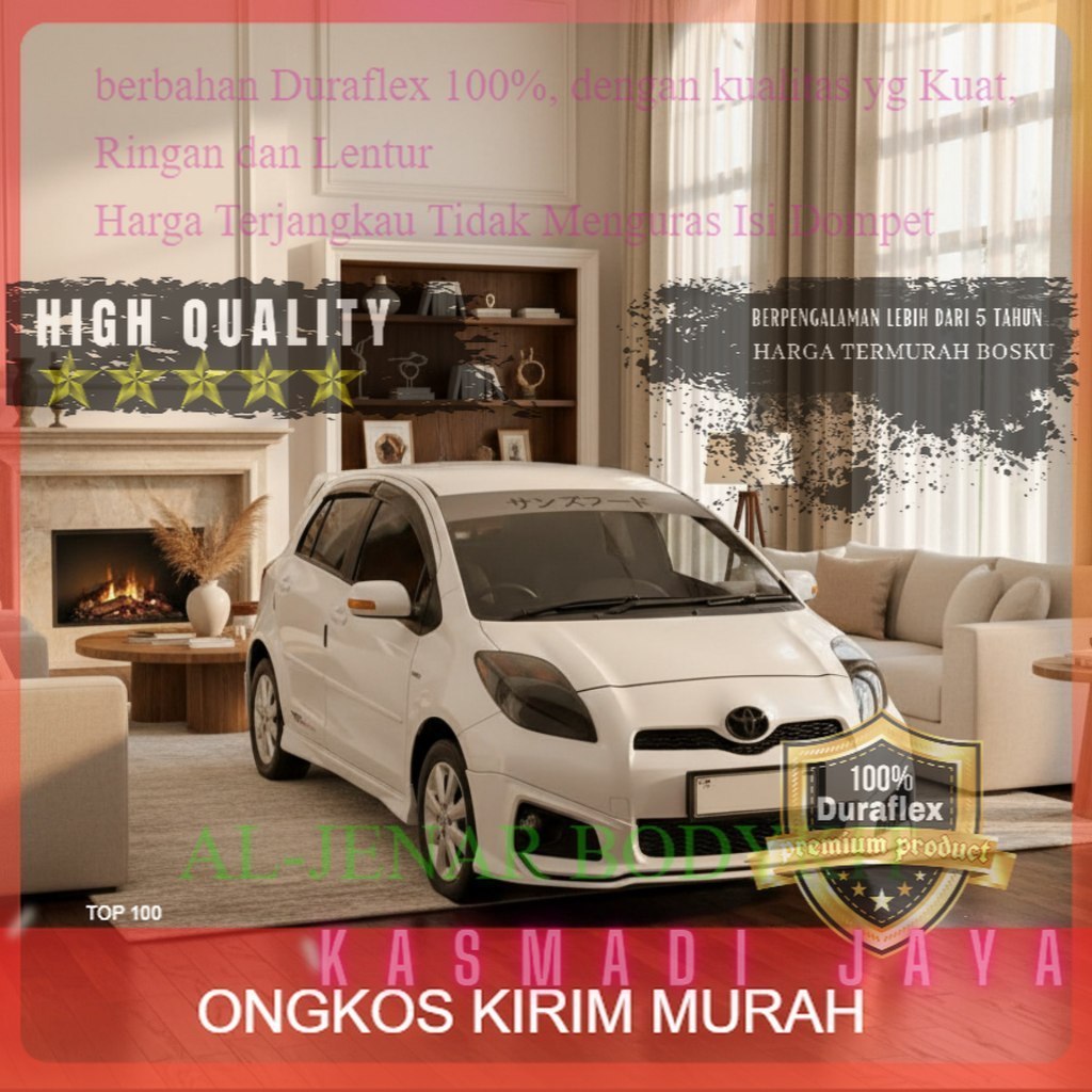 bumper yaris BODYKIT TOYOTA YARIS 2011 2012 2013 TRD BEMPER / BUMPER YARIS