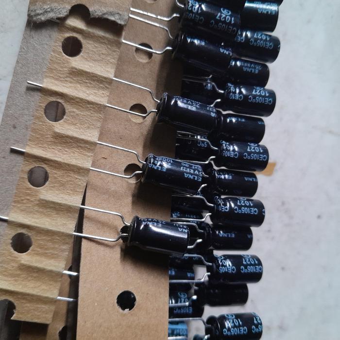 Elko Elco Elna 100uF/25v 100uf 25v series BEST