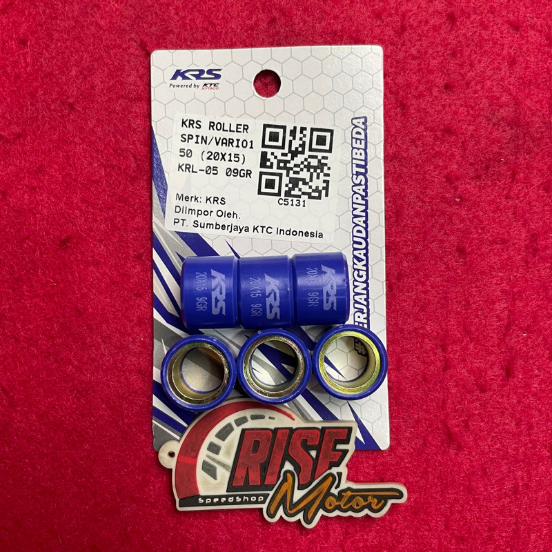 SOLAROIS  Roller KRS Vario 125 150 PCX Spin ADV 9 Gram Original KTC KYTACO