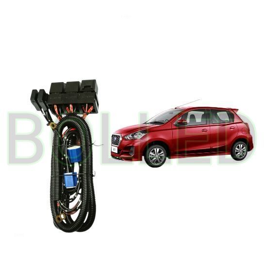 Relay Set Lampu Utama LED H4  Mobil Datsun Go Panca BLD