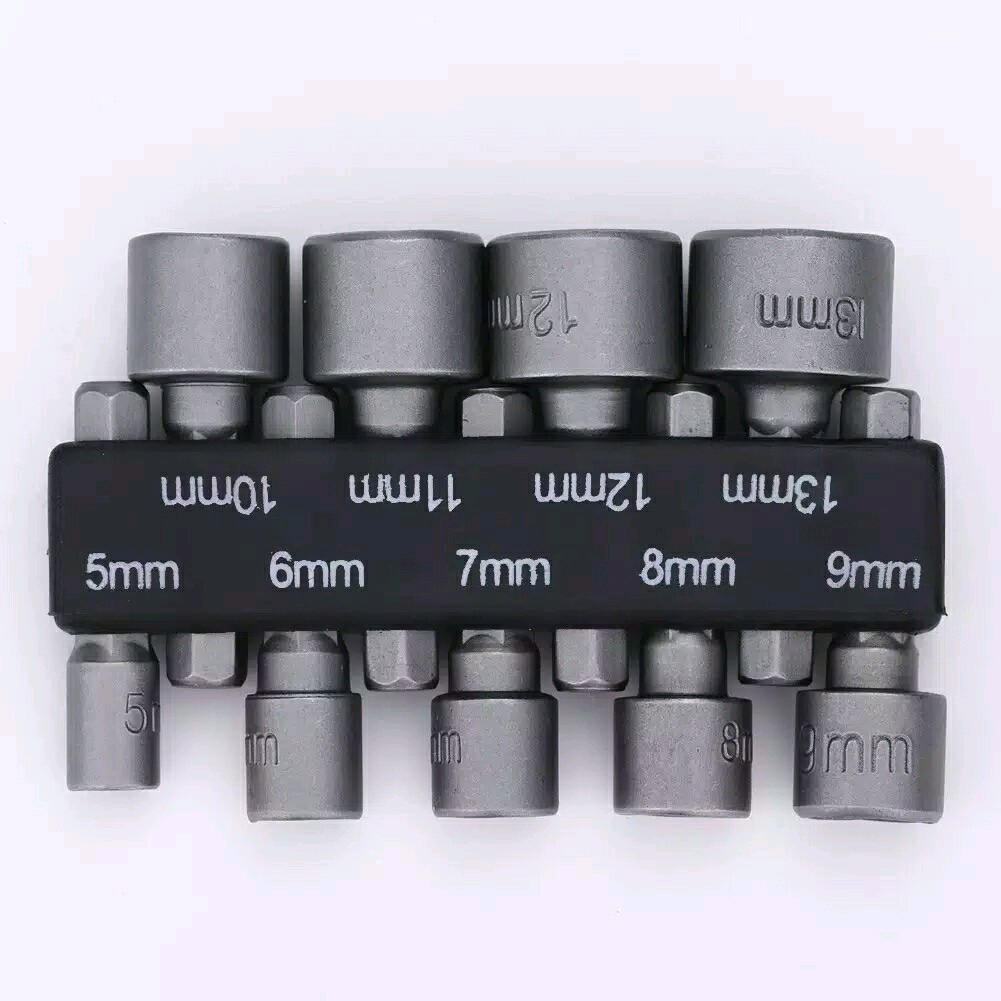 Kunci Sok Mata Bor Hex Nut Driver Set Kunci Sok Socket