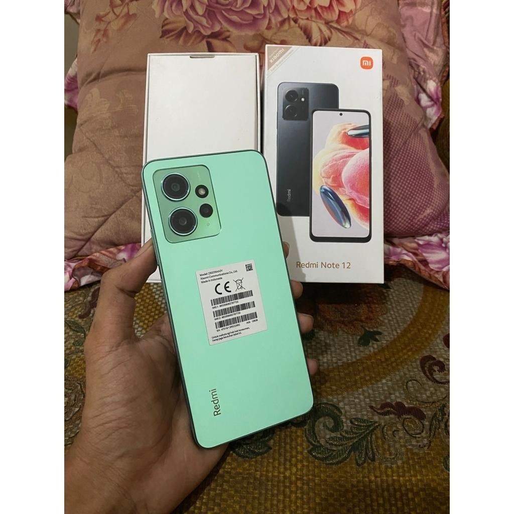 Xiaomi Redmi Note 12 Ram 4/128GB | Ram 6/128GB | Ram 8/128GB | Ram 8/256GB Second Resmi Gadget Style