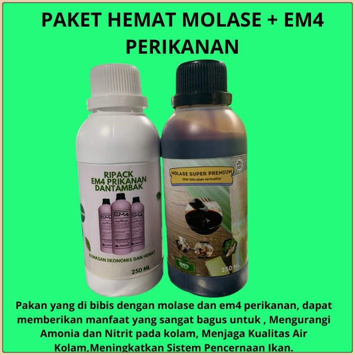 PAKET HEMAT EM4 Perikanan dan Molase