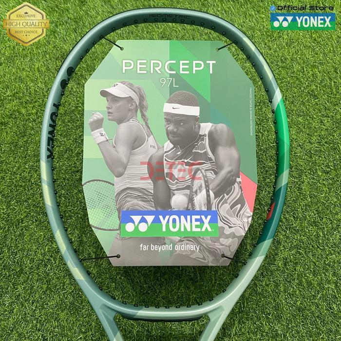 Yonex PERCEPT 97L - 290 gram Olive Green - racket tennis