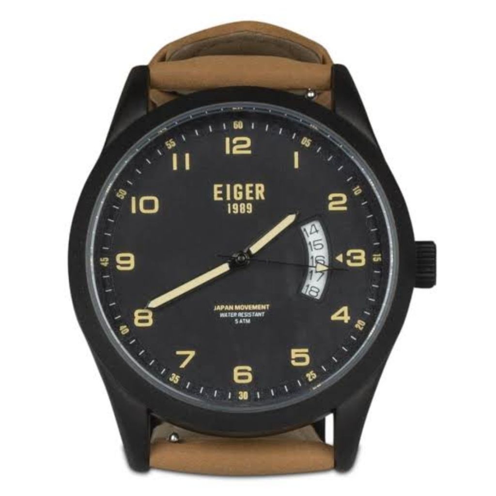 JAM EIGER VERDON-LAW WATCH BLACK ANALOG