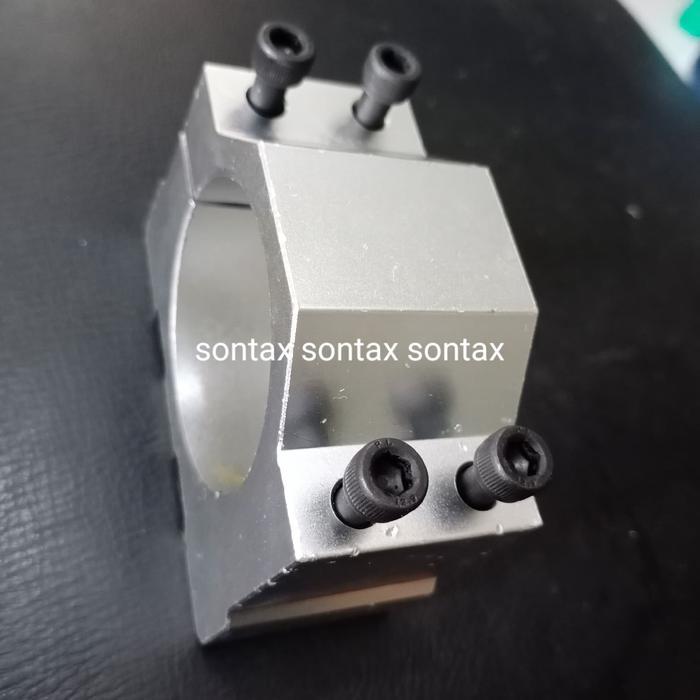 breket bracket dudukan spindle motor cnc 3d axis z drill collet chuck ...Eletronik