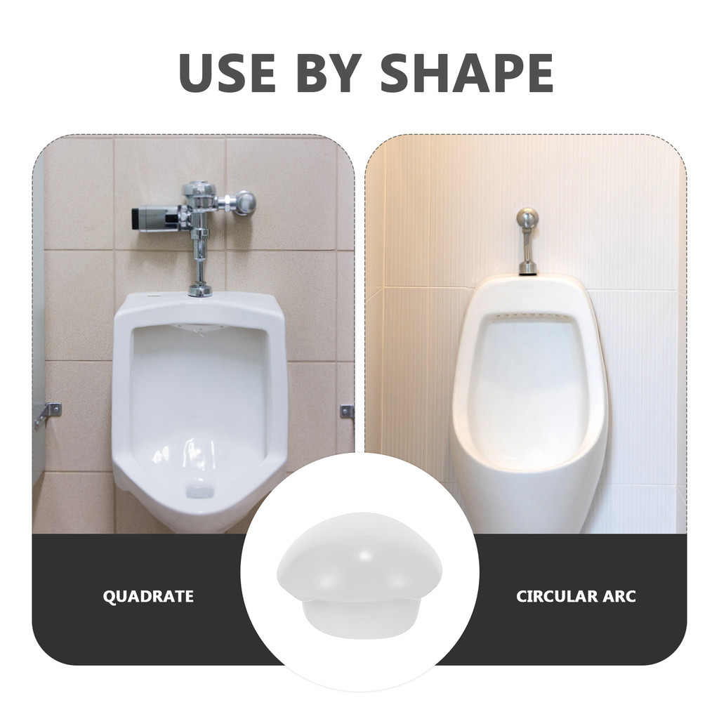 Ceramic Urinal Strainer Stopper Mens Urinal Plug Bathroom Accessory Smooth Surface Drain Cover Urine