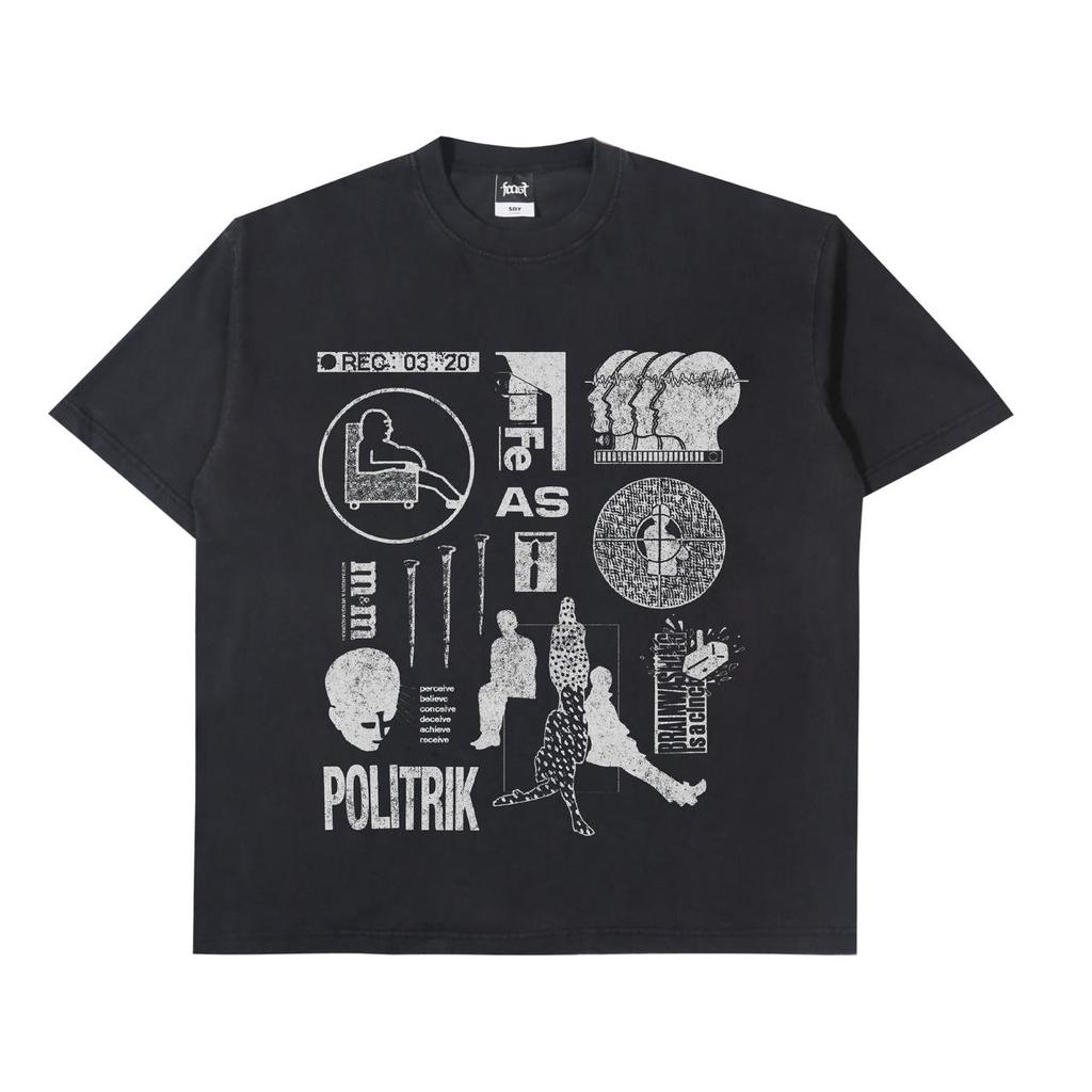 .Feast - Politrik - T-shirt - Black