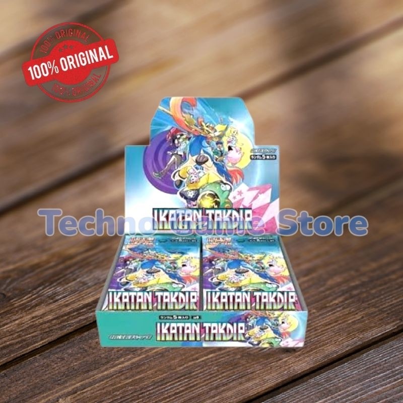 Discount Kartu Pokemon Tcg Indonesia Ikatan Takdir Box Original