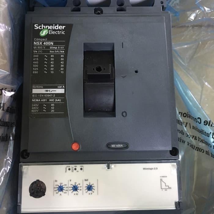 NSX MCCB BREAKER SCHNEIDER 3P 400A