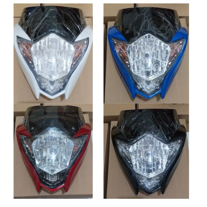 Batok Satria Fu Facelift  2013 2014 2015 Headlamp Kepala Satria Fu Facelift fullset Berkualitas