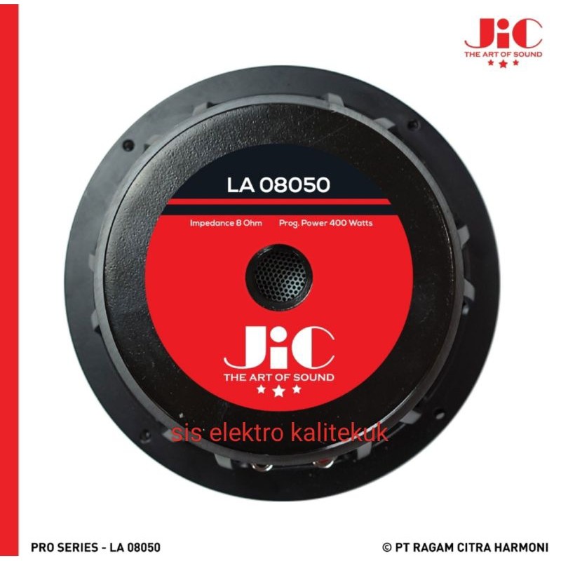 Speaker 8 Inch JIC LA 08050