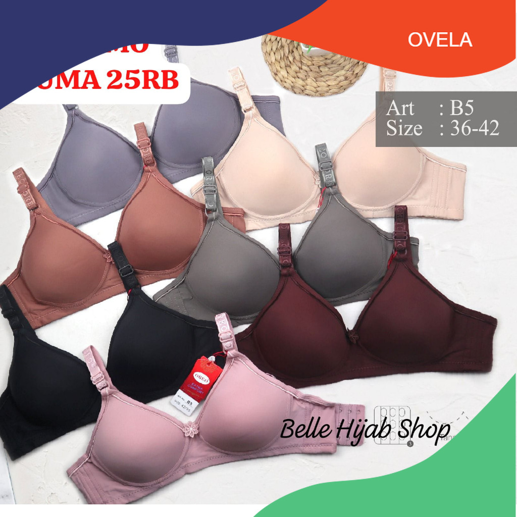 BRA LUPO ByOREO KAIT 3 CUP B BRA POLOS BH LUPO ByOREO BELLEHIJABSHOP PROMO CUCI GUDANG