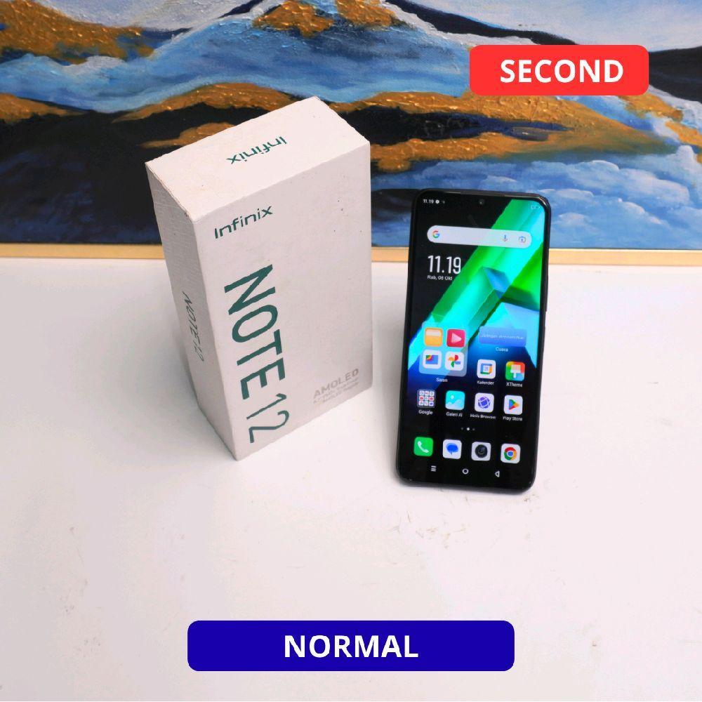 INFINIX NOTE 12 8/256 GB HP SECOND ORIGINAL SINAR MUTIARA CELL
