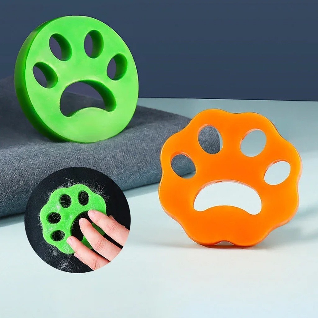 KBR Alat Pembersih Bulu Anjing / Kucing Multifungsi Bahan Silikon Reusable Untuk Mesin Cuci R1056