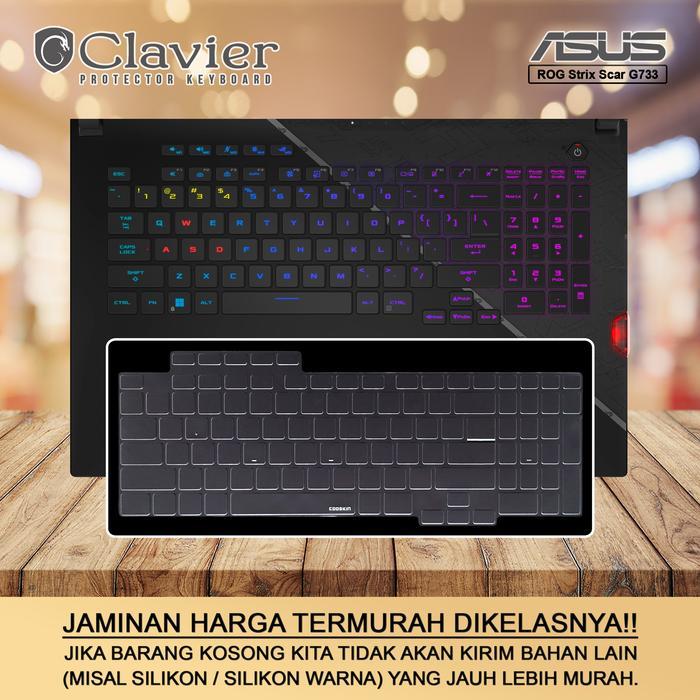 Keyboard Protector Cover Asus ROG G733 G733Z G733ZM G733ZW G733ZX Tpu - SILIKON WARNA