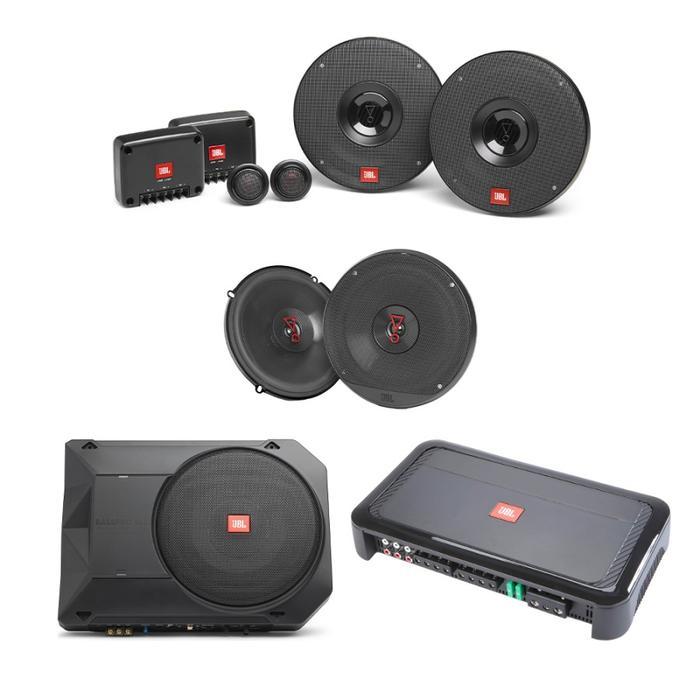 PAKET AUDIO JBL Underseat Package Audio Mobil LENGKAP ORIGINAL