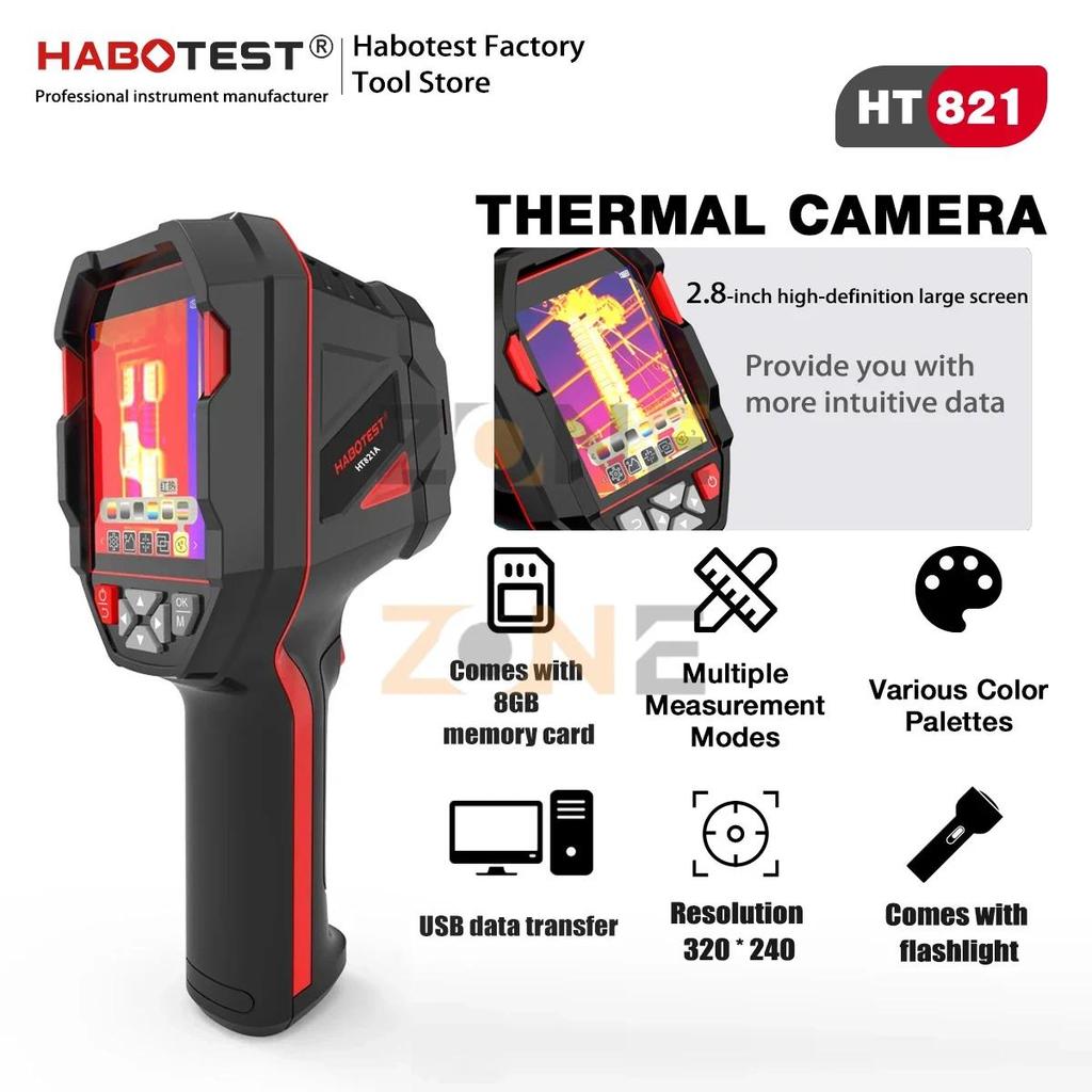 Kamera Thermal Infrared Recharge Thermal Camera Waterproof Handheld Thermal Imaging Camera
