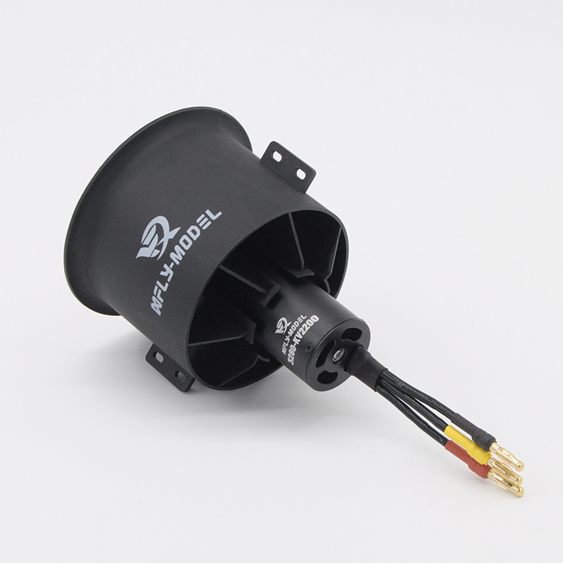XFly 80mm 12 Blades EDF with 6S Brushless Inrunner 3280-KV2200/3665-KV2300 Motor Model Jet Aircraft