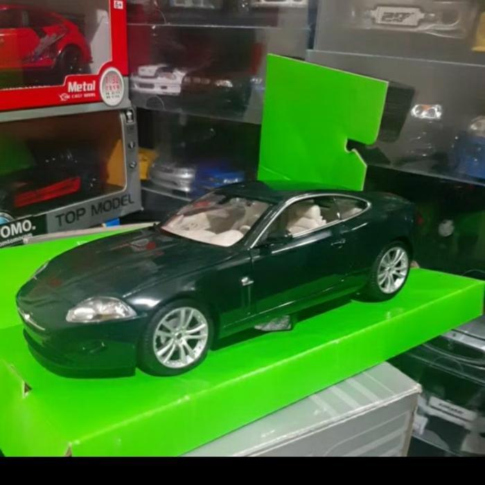 GND48 Diecast Welly Skala 1:24 Jaguar XK Coupe Baru Bukan Bekas Komplit