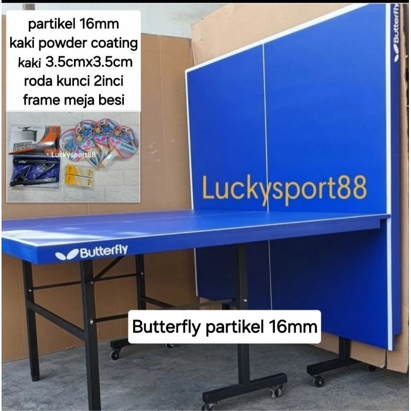 TENIS MEJA PINGPONG BUTTERFLY  ITTF indoor outdoor