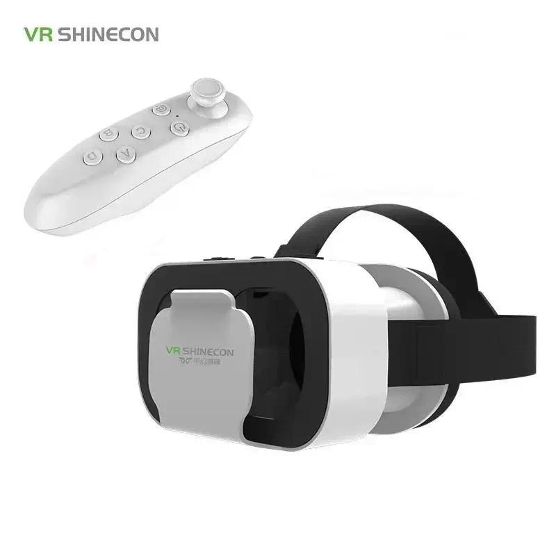 5 Mini VR Glasses VR SHINECON BOX 3D Glasses Virtual Reality Glasses VR Headset For Google Cardboard
