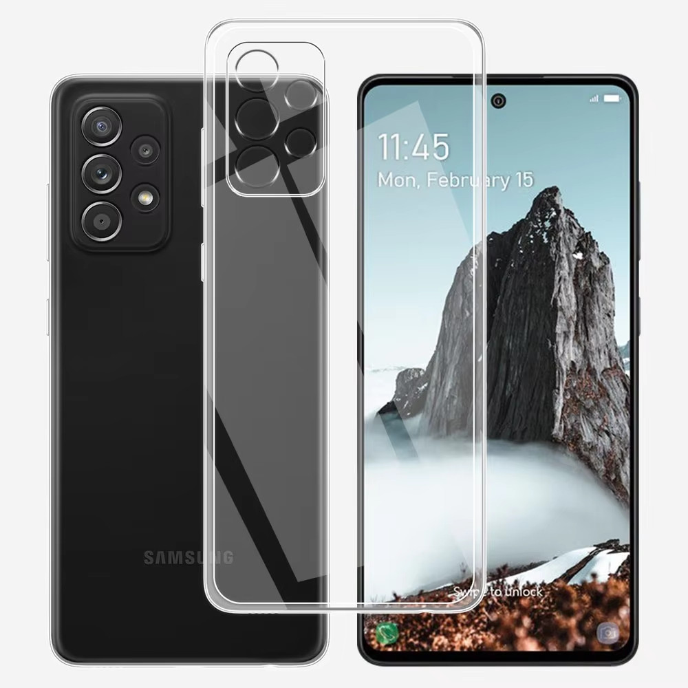 [ CASE BENING SAMSUNG A52 / A52S ] PREMIUM CLEAR CASE TRANSPARAN TPU 2.00 MM SOFT CASE BENING SAMSUN