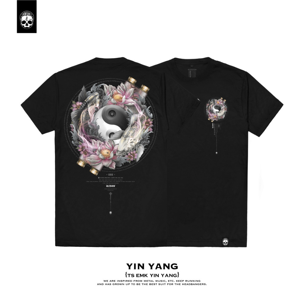 (Asli)TS EMK YIN YANG // T-SHIRT EMAKI YIN YANG // KAOS EMAKI YIN YANG ALCOTRA