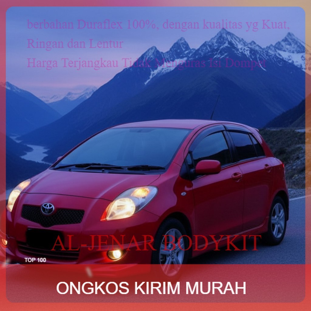 body kit bodykit yaris gialla 2006-2008 BODY KIT YARIS BAKPAO