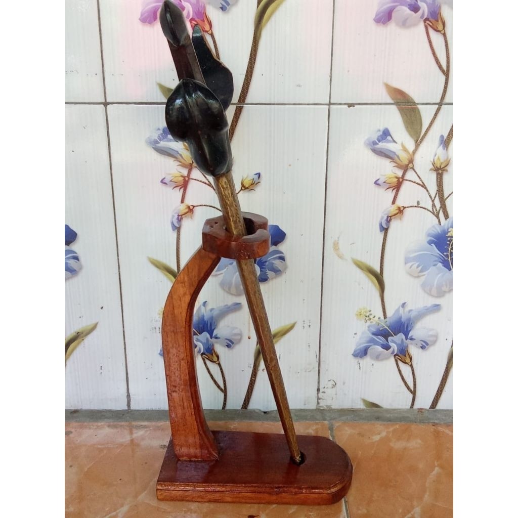 JAGRAK KERIS / STAND KERIS /BLAWONG DUDUK / BLAWONG MEJA / BLAWONG KERIS FINISHING PLITUR