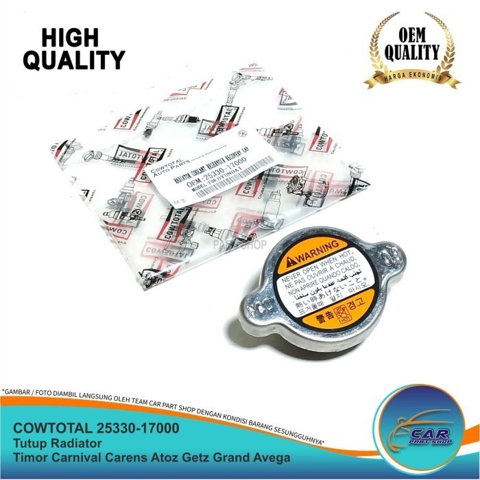 Tutup Radiator Hyundai Timor Carnival Carens Atoz Getz Grand Avega