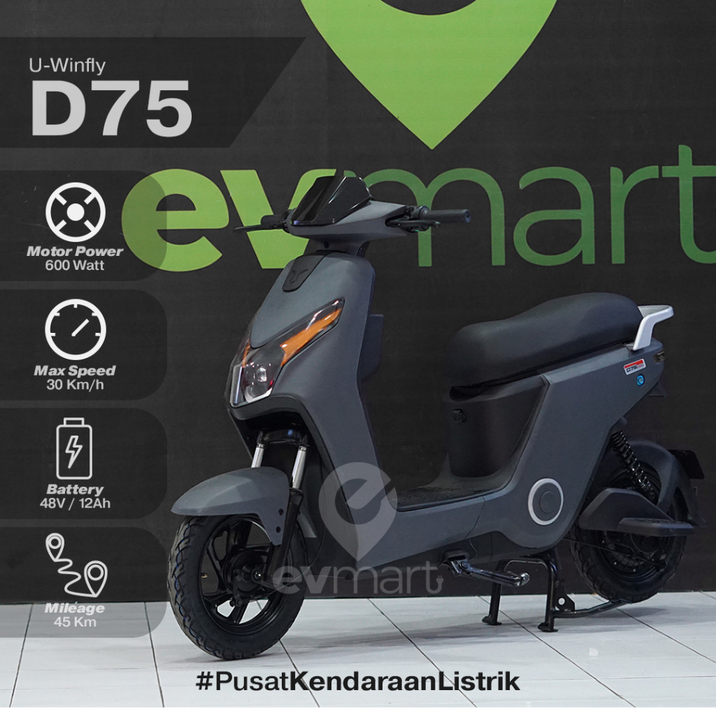 SEPEDA LISTRIK U-WINFLY D65 / U-WINFLY D75 / EVOLITE SMASH / GODA GD 140 L / GODA GD 155 AURORA / GO
