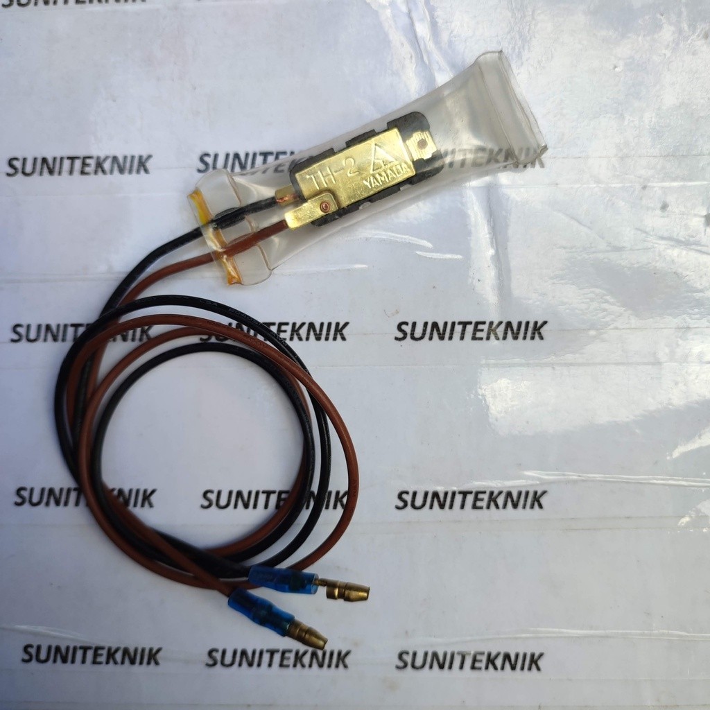 defrost bimetal kulkas SHARP YAMADA 2 kabel