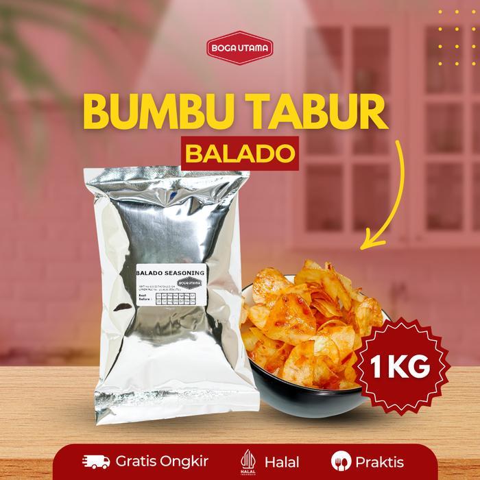 [zerov] Bumbu Tabur Balado 1 kg Ayam Taiwan | Balado Seasoning Taiwan Crispy