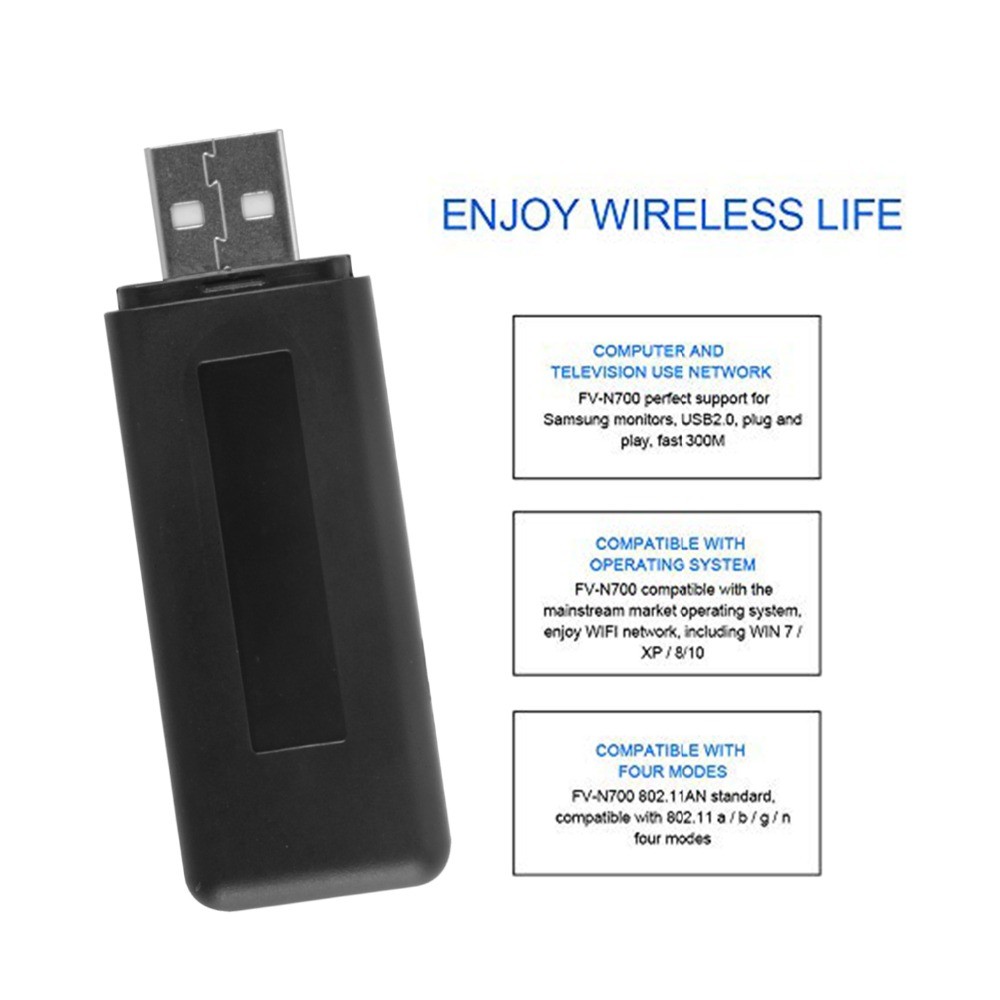 5G WIS12ABGNX WIS09ABGN 300Mbps Wireless Wifi Adapter WLAN Lan USB Adapter Laptop PC Wifi Audio Rece