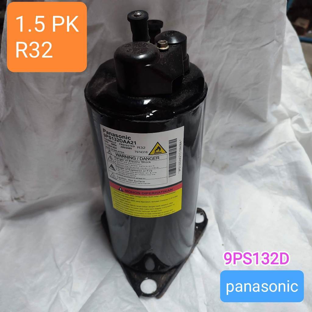 KOMPRESOR AC PANASONIC 1.5PK R32 9PS132DAA21 - COMPRESOR AC 1.5 PK R 32