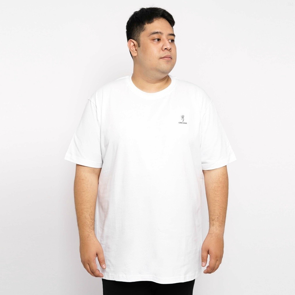 CRESSIDA | Baju Cowok Big Size Kaos Pria Jumbo Tshirt Cressida Original - CBJP.91031