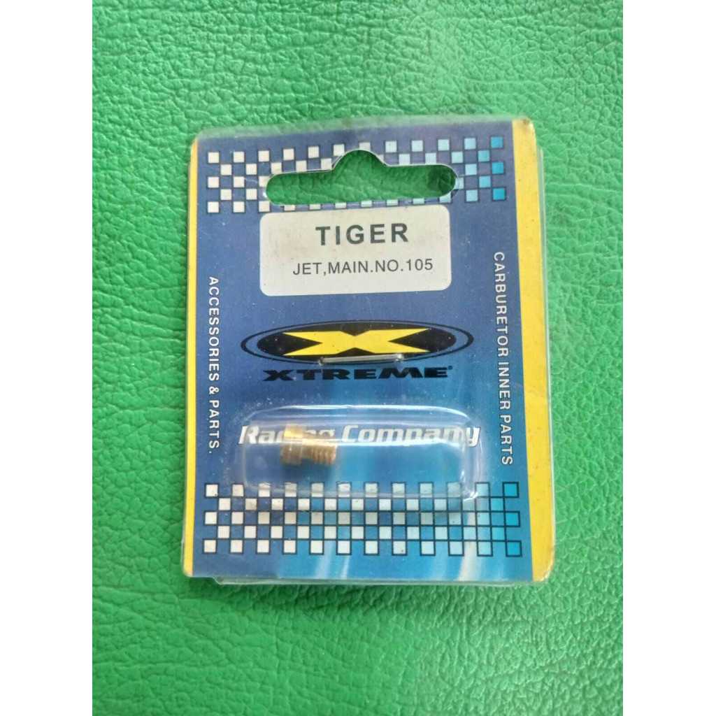 Spuyer main jet ukuran 105 Honda Tiger lama