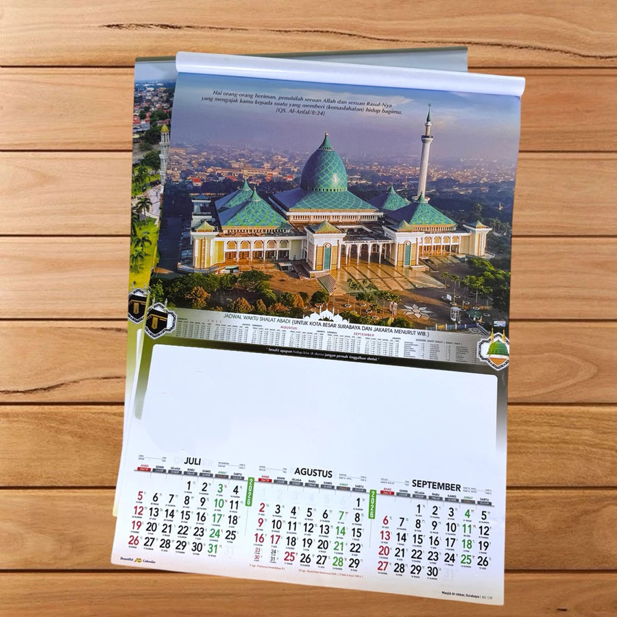EXD Kalender 2026 Islami Gambar Masjid - Kalender islam lengkap