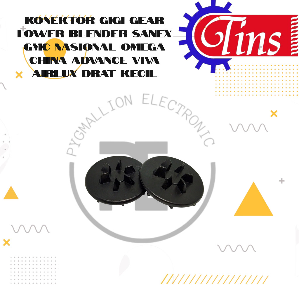 Konektor Gigi Gear Lower Blender sanex gmc nasional omega china Advance viva Airlux Drat Kecil