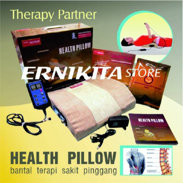 Bantal Terapi Punggung Health Pillow Cocok untuk Saraf Kejepit & Nyeri Pinggang