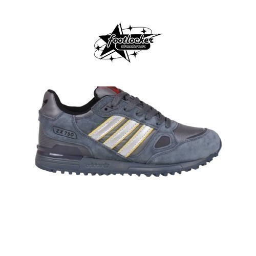 Sepatu Adidas ZX 750 Dark Grey  Original   Unisex
