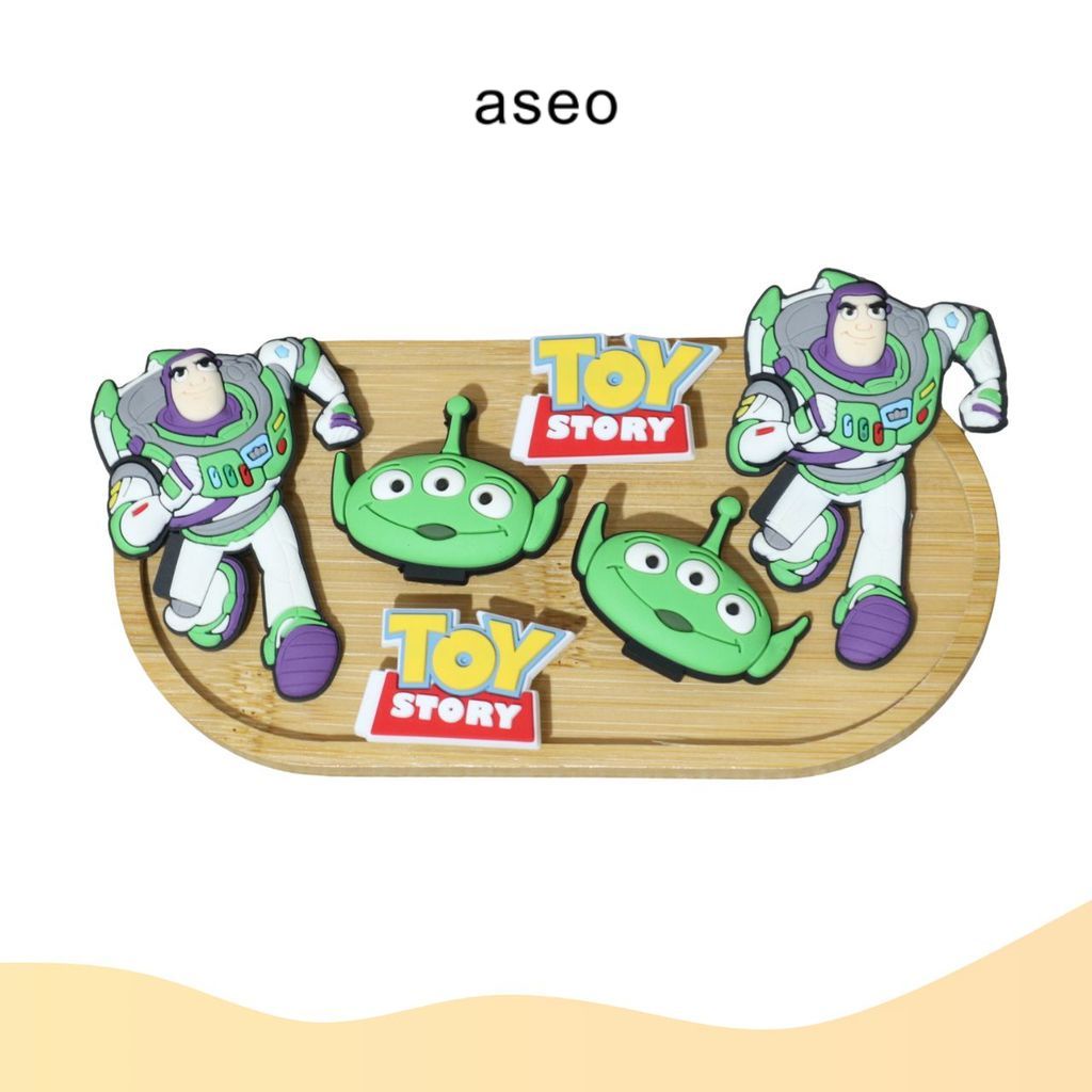 Aseo Jibbitz Pin Jibbitz Aksesoris Sandal Toy Story Buzz Lightyer Z004