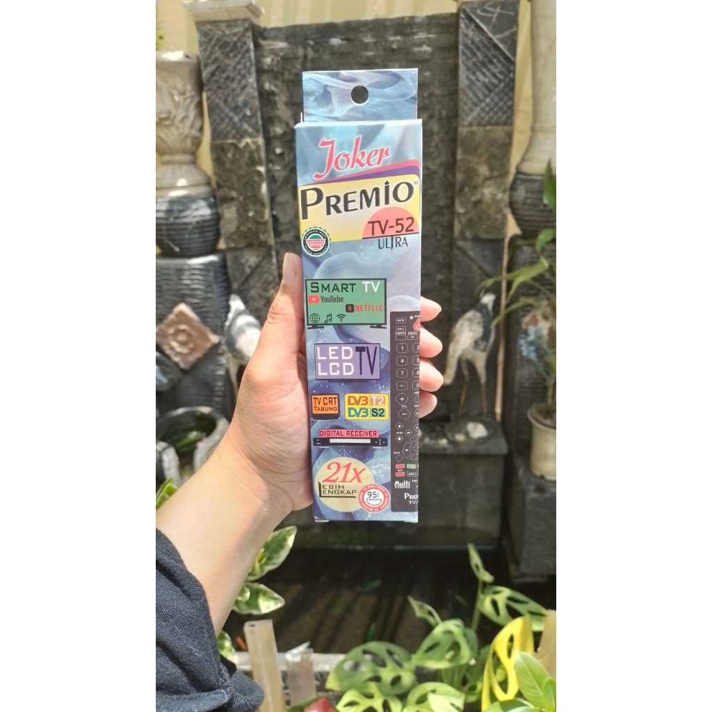 REMOTE TV MULTI UNIVERSAL JOKER PREMIO TV-512