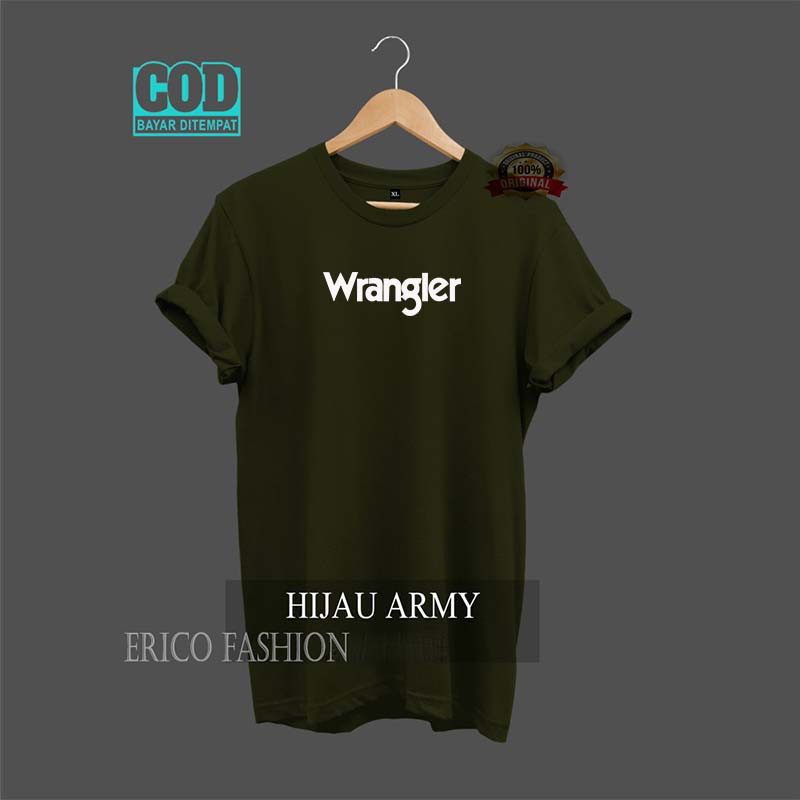 Trendy now Baju Kaos Distro Wangler text Putih >Baju Lengan Pendek Premium Quality >Kaos Pria&Wanita