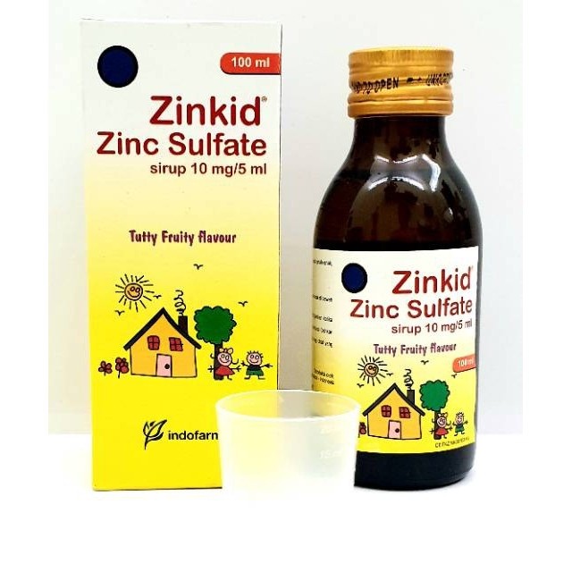 Zinkid Zinc Sulfate Sirup 10mg/5ml 100ml