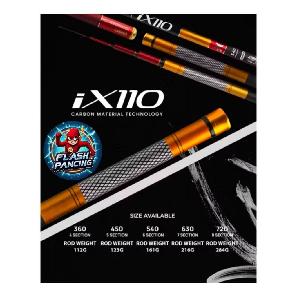 Joran Tegek IROLY IX110 (360-720) - High Performance Carbon Material